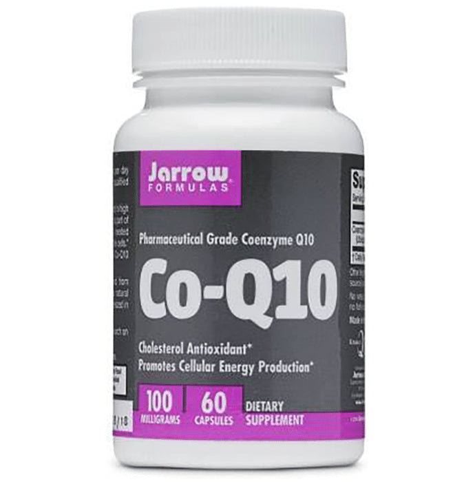 Jarrow Formulas Co-Q10 100mg Cholesterol Antioxidant Capsule | For Cellular Energy Production Capsule - Classic Derma