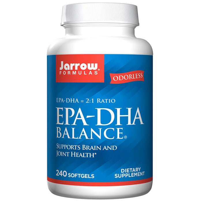 Jarrow Formulas EPA-DHA Balance Softgels | Supports Brain & Joint Health - Classic Derma