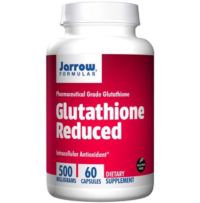 Jarrow Formulas Glutathione Reduced 500mg Capsule | Intracellular Antioxidant - Classic Derma