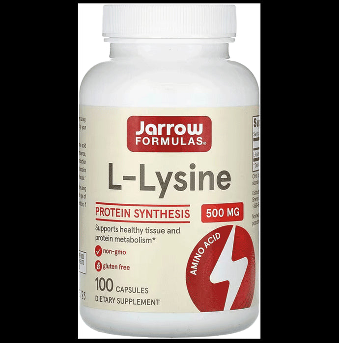 Jarrow Formulas L-Lysine Capsule | Essential Amino Acid for Protein Metabolism - Classic Derma