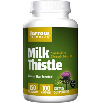 Jarrow Formulas Milk Thistle 150mg Capsule | Supports Liver Function - Classic Derma