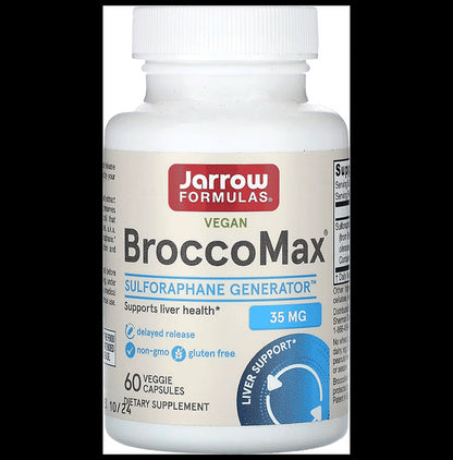 Jarrow Formulas Myrosinase Activated SGS Brocco Max Delayed Release Veggie Cap - Classic Derma