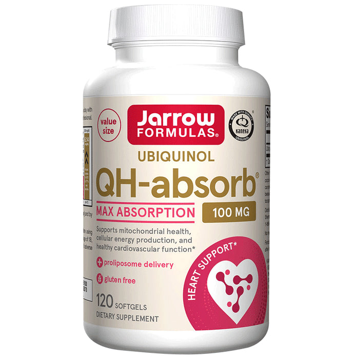 Jarrow Formulas Qh-Absorb 100mg Soft Gelatin Capsule - Classic Derma