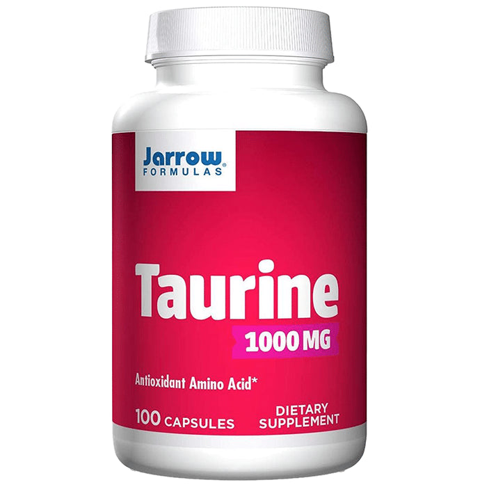 Jarrow Formulas Taurine 1000mg Capsule | Antioxidant Amino Acid - Classic Derma