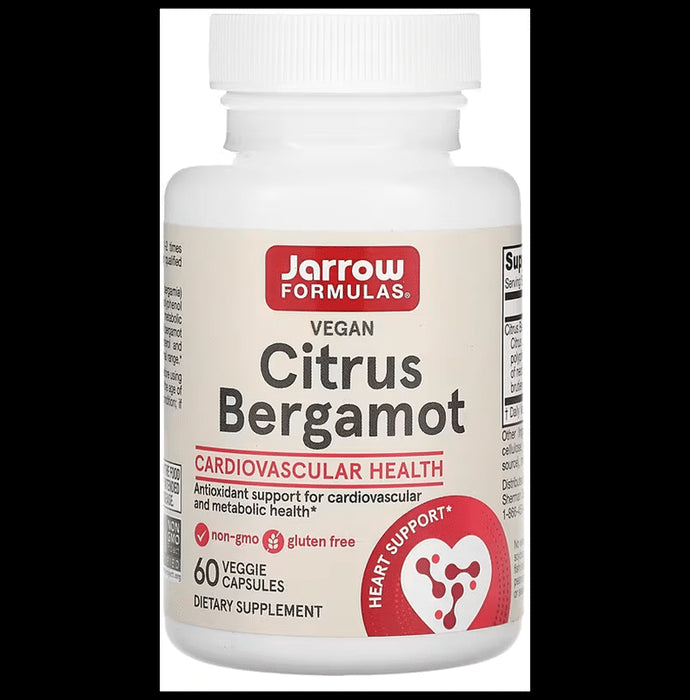 Jarrow Formulas Vegan Citrus Bergamot Veggie Capsules - Classic Derma