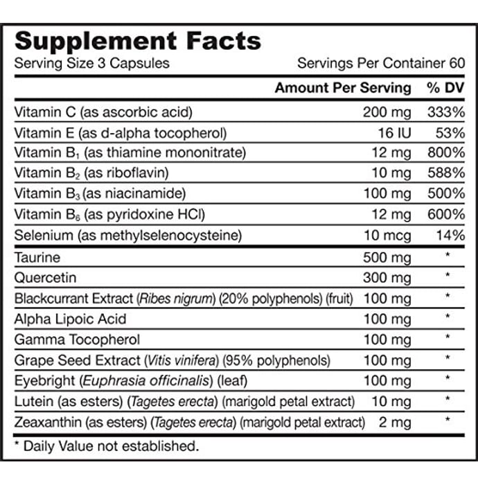 Jarrow Formulas Vision Optimizer Capsule | Supports Visual Function
