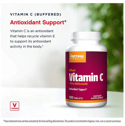 Jarrow Formulas Vitamin C 750mg Tablet | For Antioxidant Support