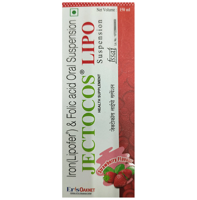 Jectocos Lipo Oral Suspension Strawberry - Classic Derma