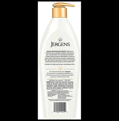 Jergens Oil-Infused Enriching Shea Butter 24 Hours Moisturiser