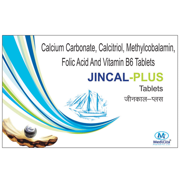Jincal-Plus Tablet - Classic Derma
