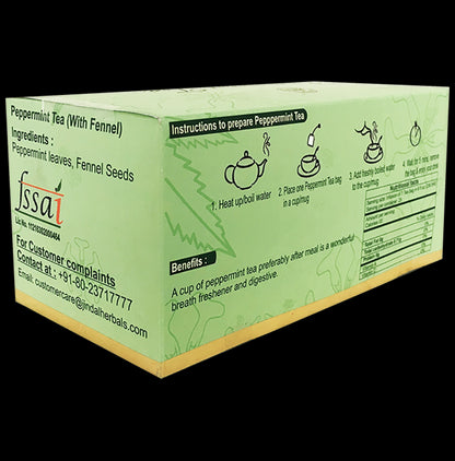 Jindal Herbal Peppermint Tea with Fennel