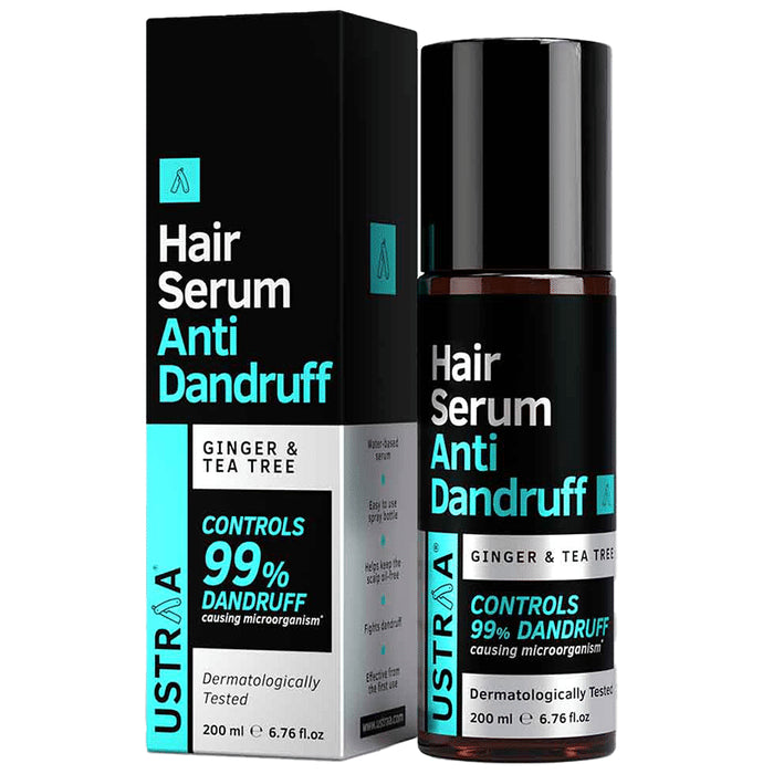 Ustraa Hair Serum Anti Dandruff Ginger & Tea Tree - Classic Derma