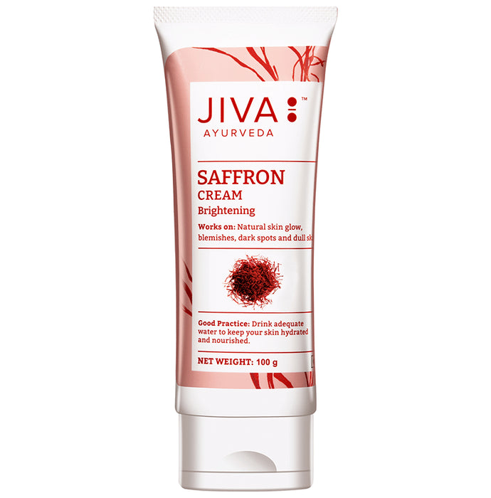 Jiva Ayurveda Saffron Cream Brightening (100gm Each) - Classic Derma