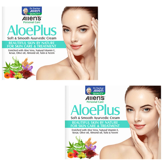 Allen Laboratories Aloe Plus Soft & Smooth Cream (50gm Each) - Classic Derma