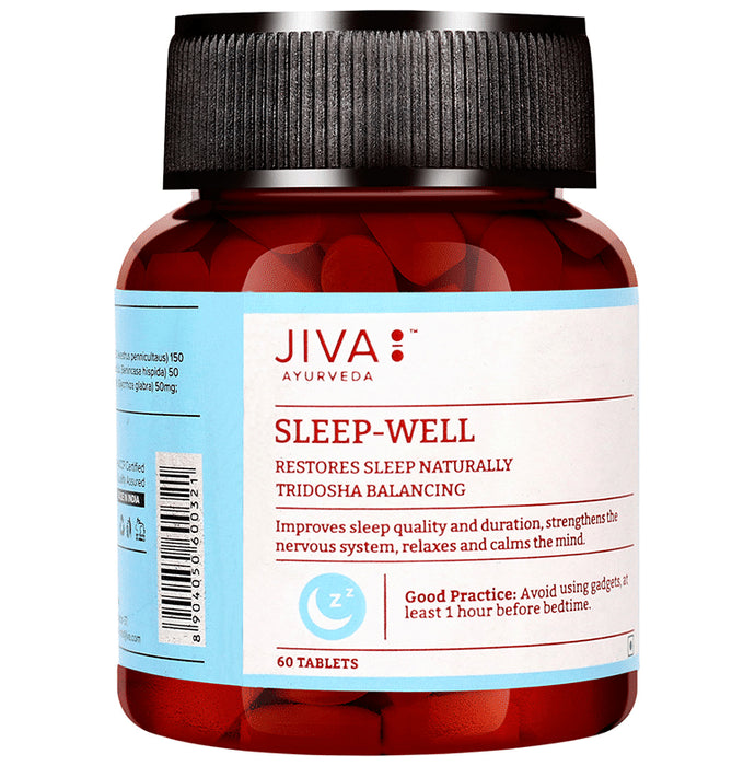 Jiva Sleep-Well Tablet | Relaxes the Mind & Nervous System - Classic Derma