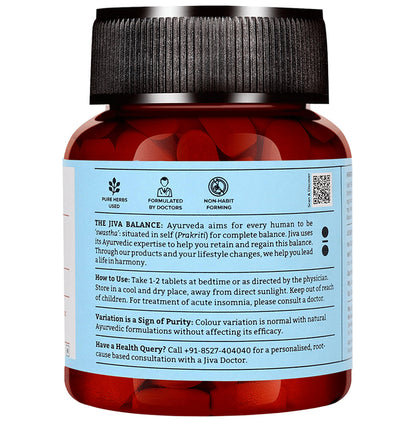 Jiva Sleep-Well Tablet | Relaxes the Mind & Nervous System