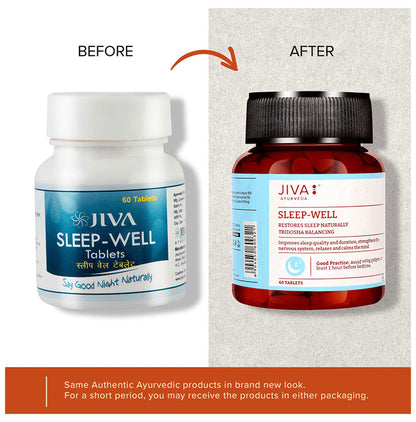 Jiva Sleep-Well Tablet | Relaxes the Mind & Nervous System