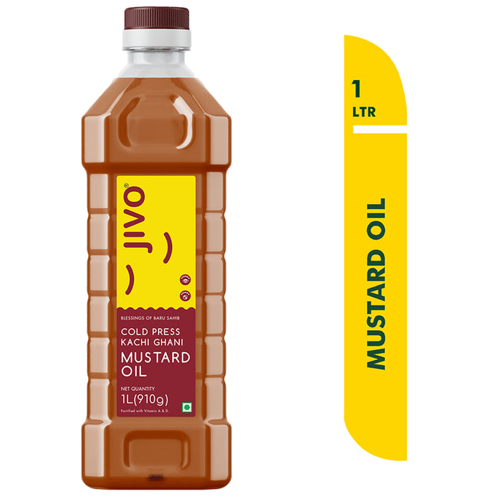 Jivo Cold Pressed Kachi Ghani Mustard Oil