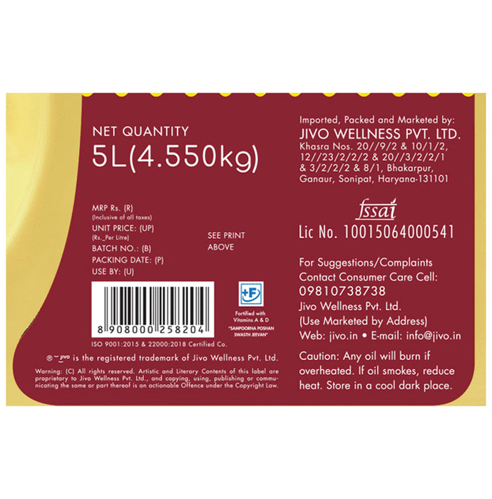 Jivo Cold Pressed Kachi Ghani Mustard Oil