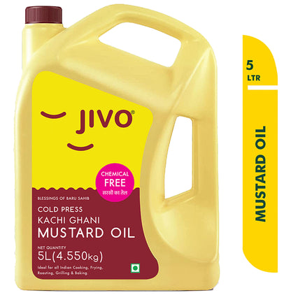 Jivo Cold Pressed Kachi Ghani Mustard Oil