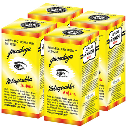 Jiwadaya Netraprabha Anjana Eye Drop (15gm Each) - Classic Derma