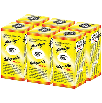 Jiwadaya Netraprabha Anjana Eye Drop (15gm Each) - Classic Derma
