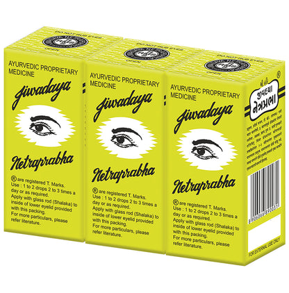 Jiwadaya Netraprabha Eye Drop (5ml Each) - Classic Derma