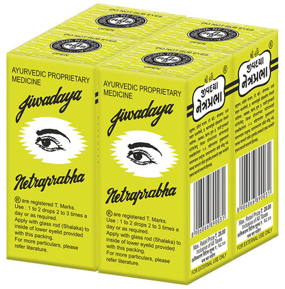 Jiwadaya Netraprabha Eye Drop (5ml Each) - Classic Derma