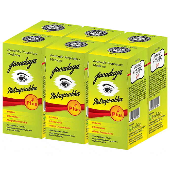 Jiwadaya Netraprabha Plus Eye Drop (10ml Each) - Classic Derma