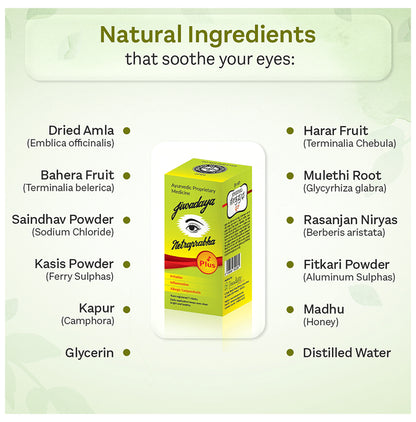 Jiwadaya Netraprabha Plus Eye Drop (10ml Each)