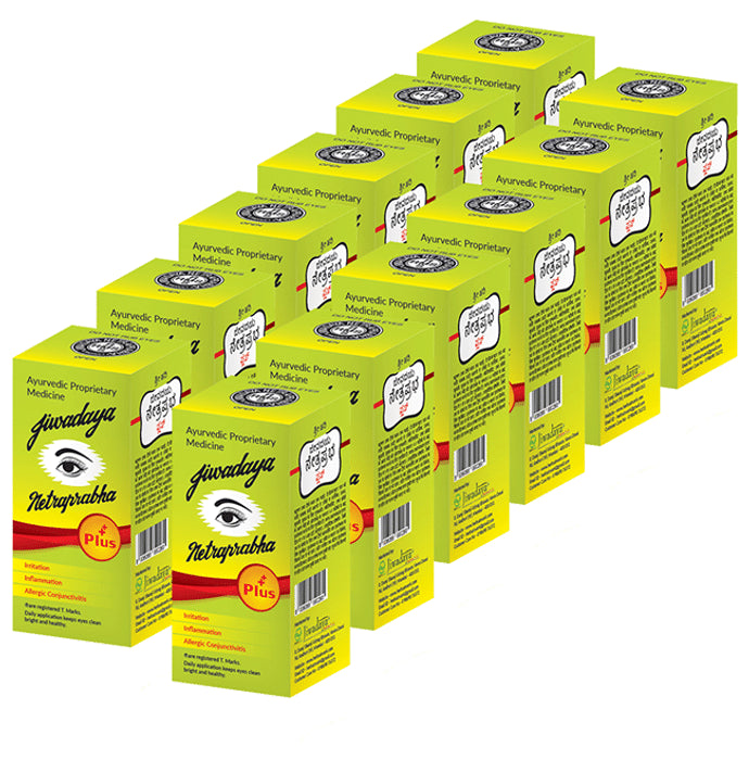 Jiwadaya Netraprabha Plus Eye Drop (10ml Each) - Classic Derma
