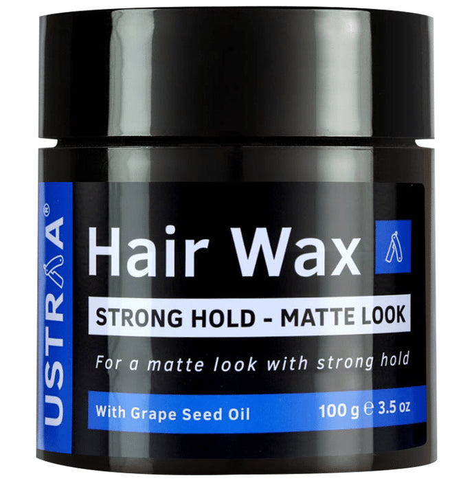 Ustraa Strong Hold Hair Wax Matte Look - Classic Derma