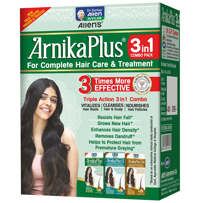 Allen Laboratories Arnika Plus Combo 3 in 1 Combo - Classic Derma