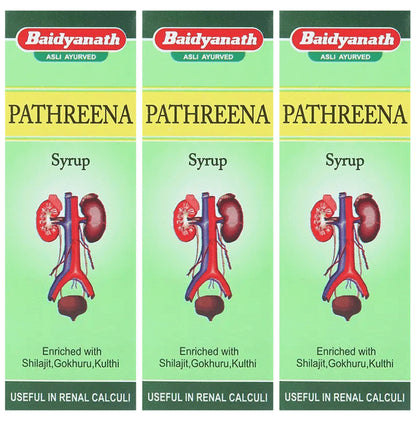 Baidyanath (Jhansi) Pathreena Syrup (200ml Each) - Classic Derma