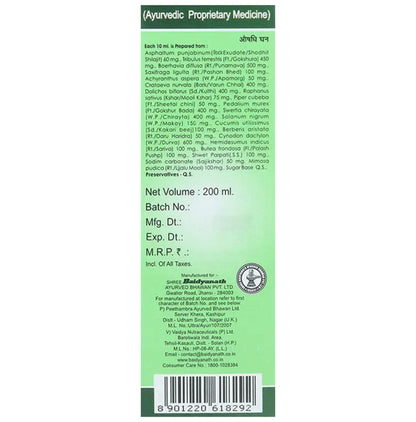 Baidyanath (Jhansi) Pathreena Syrup (200ml Each)