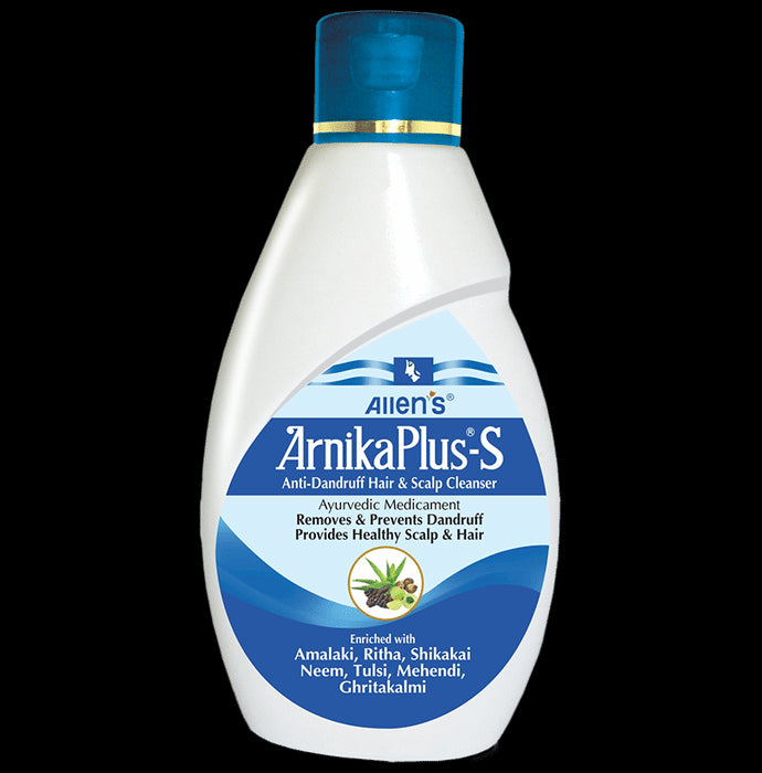 Allen Laboratories Arnika Plus-S Antidandruf Hair and Scalp Cleanser (100ml Each) - Classic Derma