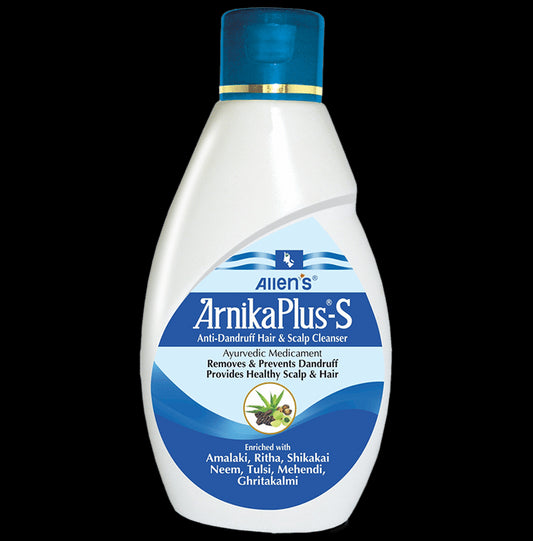Allen Laboratories Arnika Plus-S Antidandruf Hair and Scalp Cleanser (100ml Each) - Classic Derma