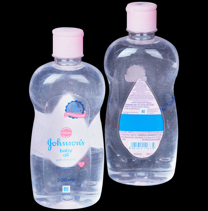 Johnson's Baby Oil with Vitamin E - Classic Derma