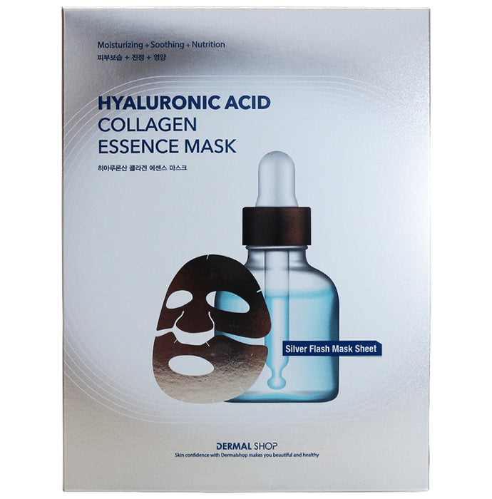 Dermal Hyaluronic Acid Silver Flash Collagen Essence Mask - Classic Derma