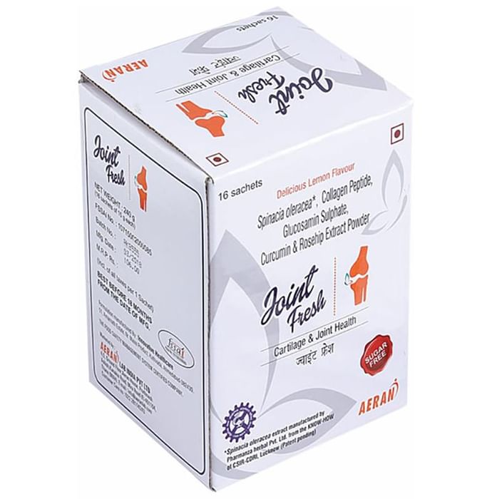 Joint Fresh Sachet (15gm Each) Lemon Sugar Free - Classic Derma