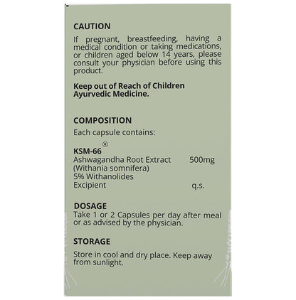 Renewwell KSM 66 Ashwagandha Capsules (60 Each)