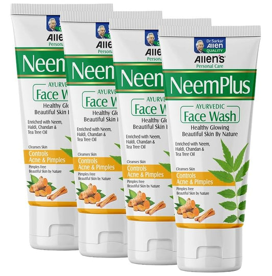 Allen Laboratories Face Wash (100ml Each) Neem Plus - Classic Derma