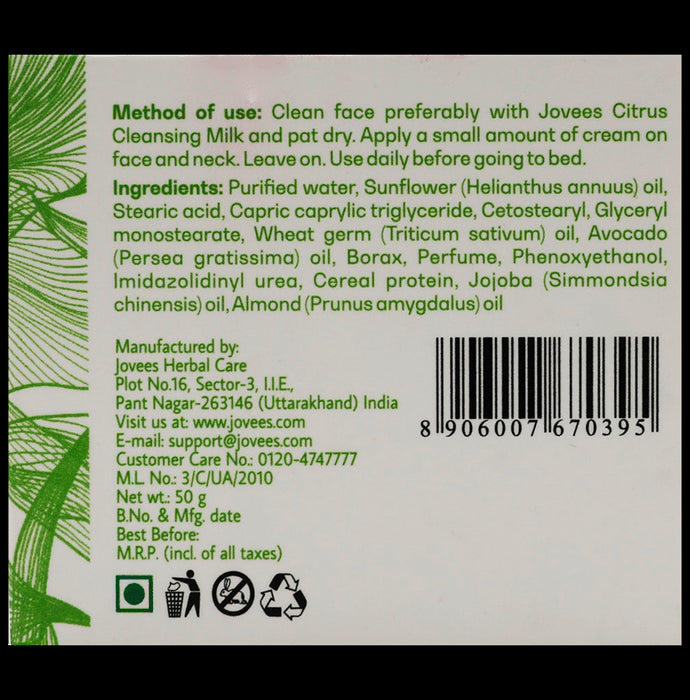 Jovees Avocado Revitalising Night Cream