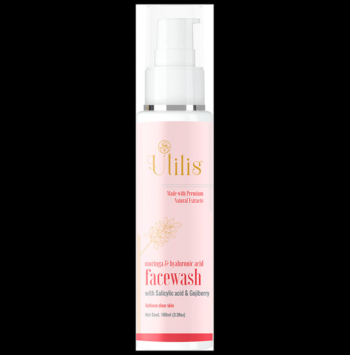 Utilis Moringa & Hyaluronic Acid Face Wash - Classic Derma