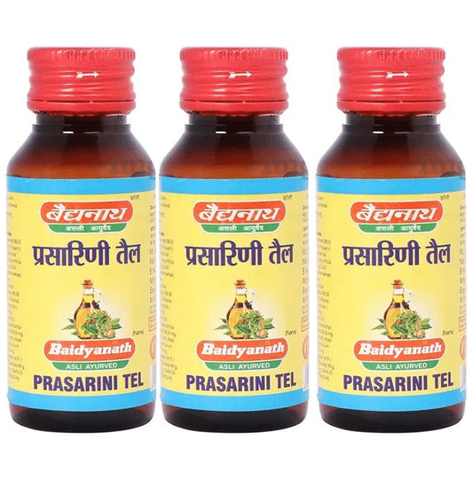 Baidyanath (Jhansi) Prasarini Tel (50ml Each) - Classic Derma