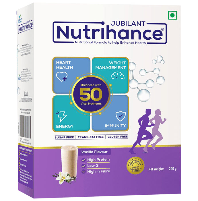Jubilant Nutrihance (200gm Each) Vanilla - Classic Derma