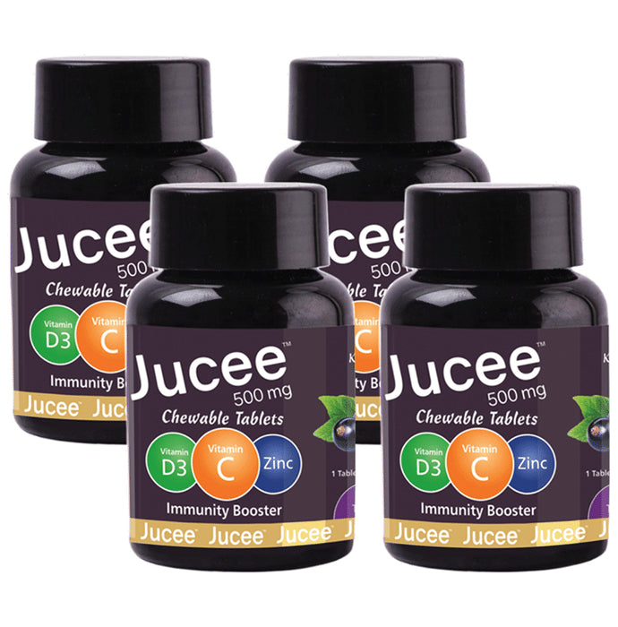 Jucee 500mg Chewable Tablet (60 Each) Delicious Kala Khatta - Classic Derma