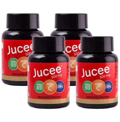 Jucee 500mg Chewable Tablet (60 Each) Delicious Orange - Classic Derma