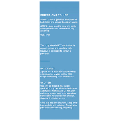 Juicy Chemistry Muscle Soothing Lotion Lotion