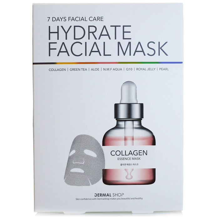 Dermal Shop Complete Skin Treatment Hydrate Facial Mask for 7 Days Care - Classic Derma